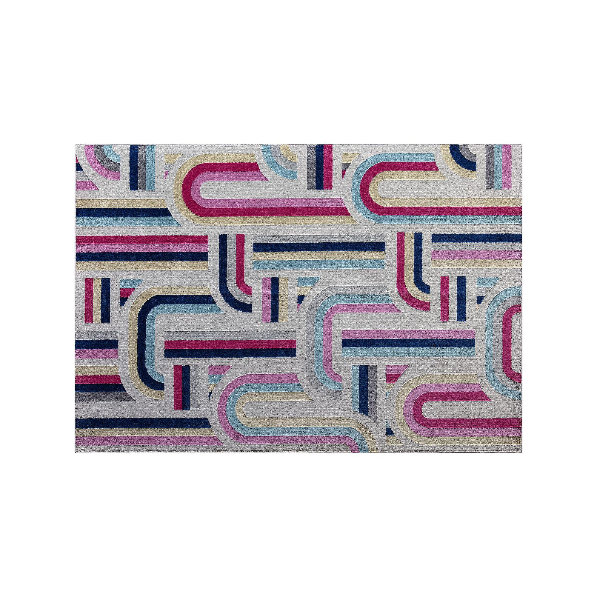 Elizabeth Sutton Vincenzo Modern Geometric Area Rug, Sweet Spot