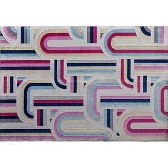 Elizabeth Sutton Vincenzo Modern Geometric Area Rug