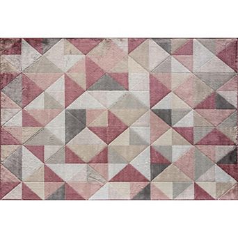 Elizabeth Sutton Vincenzo Modern Mosaic Geometric Area Rug