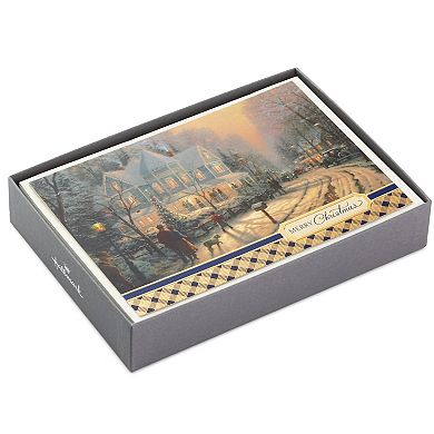 Hallmark Thomas Kinkade Boxed Christmas Cards Assortment
