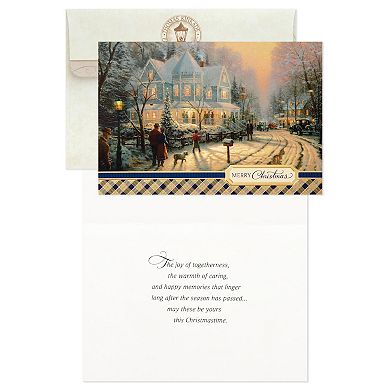 Hallmark Thomas Kinkade Boxed Christmas Cards Assortment