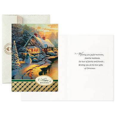 Hallmark Thomas Kinkade Boxed Christmas Cards Assortment