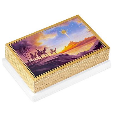 Hallmark Three Wise Men Boxed Religious Christmas Cards 40-ct.