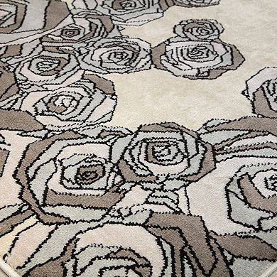 Elizabeth Sutton Vincenzo Transitional Floral Area Rug