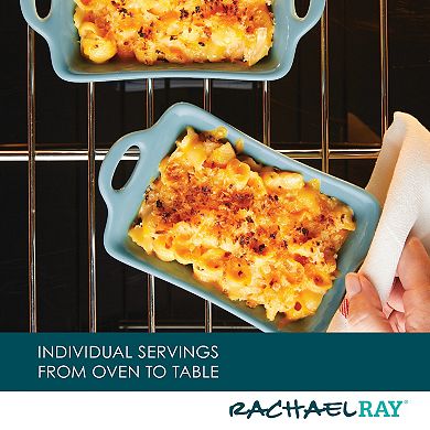 Rachael Ray Ceramics 2-pc. Rectangular Au Gratin Set