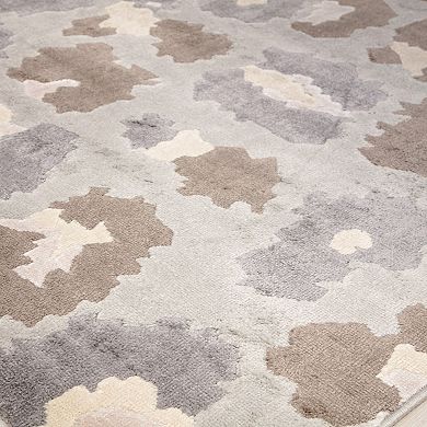 Elizabeth Sutton Vincenzo Animal Print Modern Abstract Area Rug
