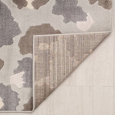 Elizabeth Sutton Vincenzo Animal Print Modern Abstract Area Rug