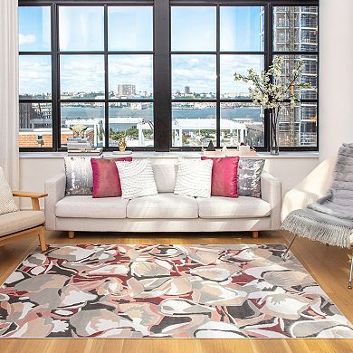 Elizabeth Sutton Vincenzo Modern Abstract Area Rug