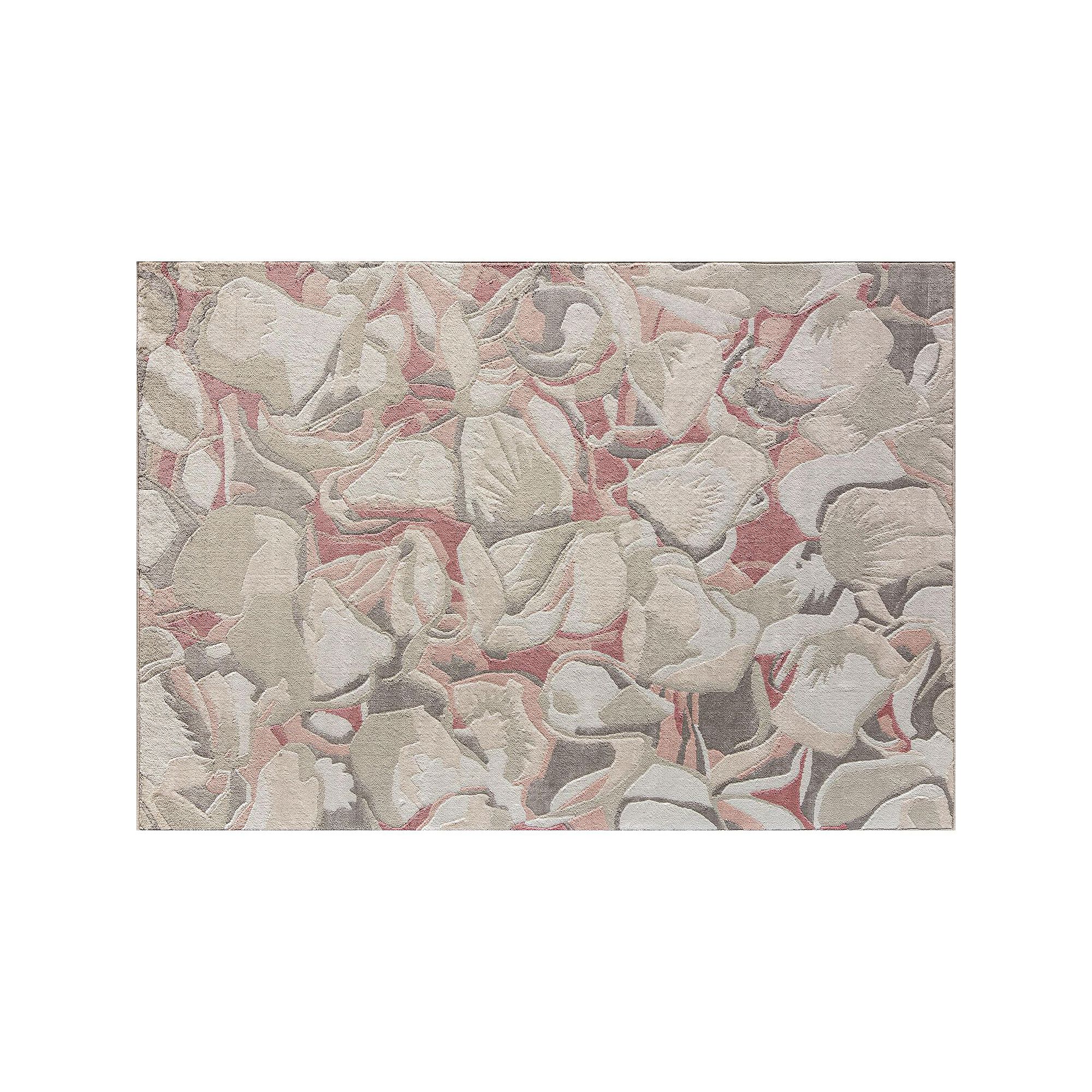 Elizabeth Sutton Vincenzo Modern Abstract Area Rug, Bright Idea