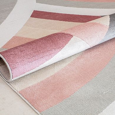 Elizabeth Sutton Vincenzo Modern Geometric Area Rug