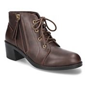 Becker by Easy Street Women s Block Heel Ankle Boots