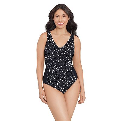 Trimshaper control one piece swimsuit top
