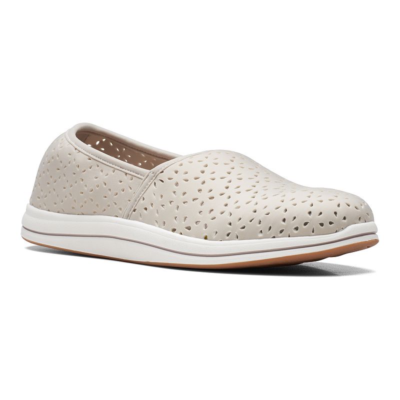 Clarks® Cloudsteppers Breeze Emily Women's Slip-On Shoes, Size: 6, Light Brown