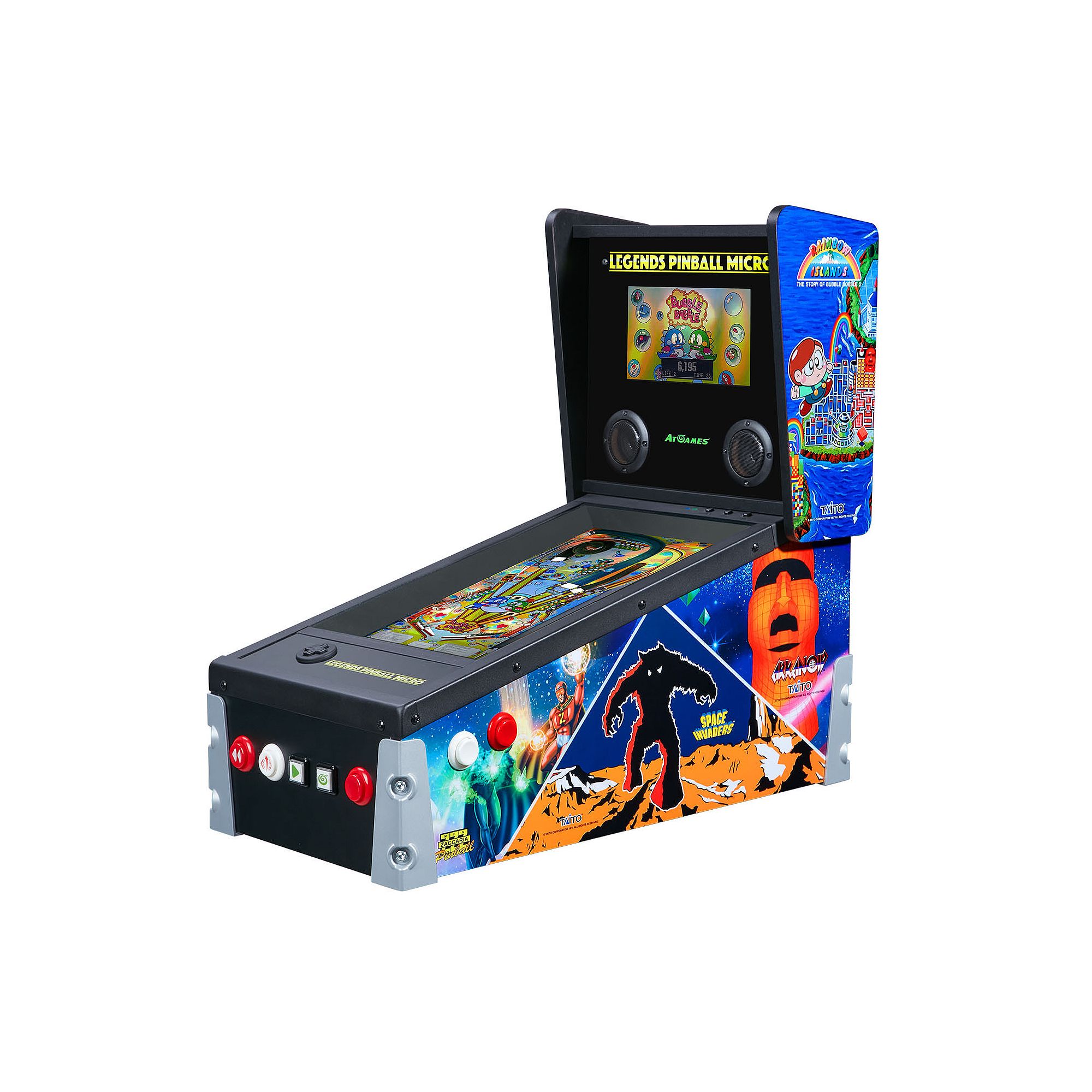 AtGames ALP Micro Deluxe Legends Pinball Machine, Multi