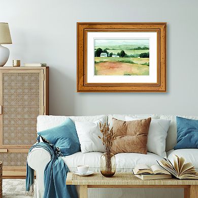 COURTSIDE MARKET Sunlit Marsh Framed Wall Art