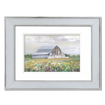 COURTSIDE MARKET Fresh Farm Flowers Framed Wall Art
