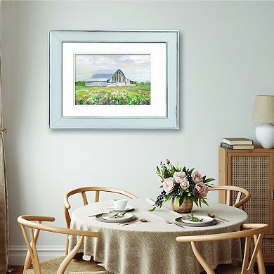 COURTSIDE MARKET Fresh Farm Flowers Framed Wall Art