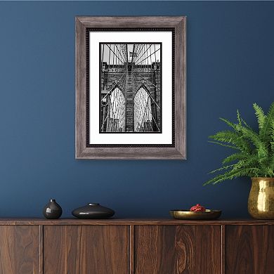 COURTSIDE MARKET Brooklyn Bridge Framed Wall Art