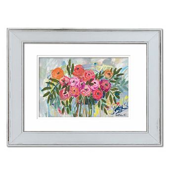 COURTSIDE MARKET Flowers & Rain Framed Wall Art