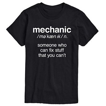 Men's Mechanic Definition Tee