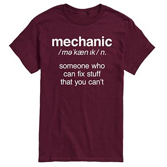 Men's Mechanic Definition Tee
