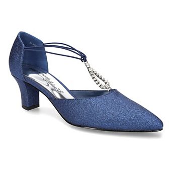 Easy Street Moonlight Women's Rhinestone Evening Pumps