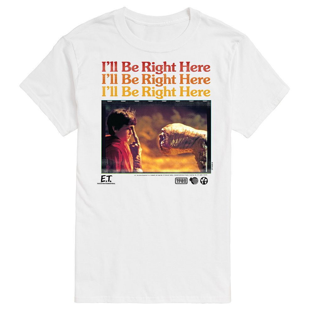 Men's ET I'll Be Right Here Graphic Tee