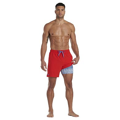 Men's Under Armour UA UPF 50+ Tie-Dyed Compression Volley Shorts