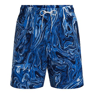 Men's Under Armour UA UPF 50+ Tie-Dyed Compression Volley Shorts