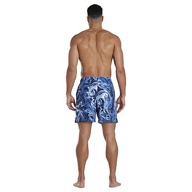 Men's Under Armour UA UPF 50+ Tie-Dyed Compression Volley Shorts