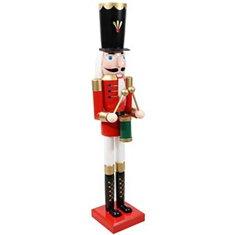 Sunnydaze Noah the Harmonious Indoor Christmas Nutcracker Statue - 35.75 in