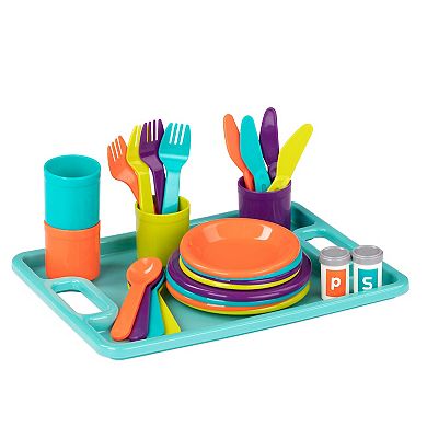 Battat Dinner Party For Four Pretend Play Meal Set