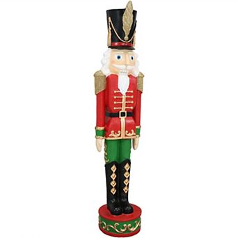 Sunnydaze Kristoff the Soldier Indoor Christmas Nutcracker Statue