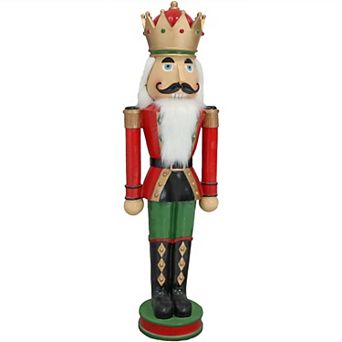 Sunnydaze Matthias the Prince Indoor/Outdoor Nutcracker Statue - 35 in