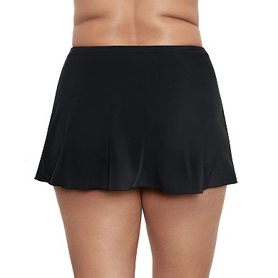 Women's Trimshaper Solid All-Over Control Swim Skirt