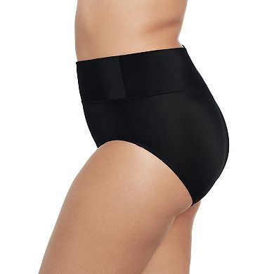 Women's Trimshaper Solid Allover Control Swim Briefs