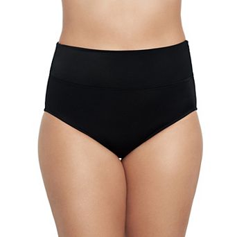 Women's Trimshaper Solid Allover Control Swim Briefs