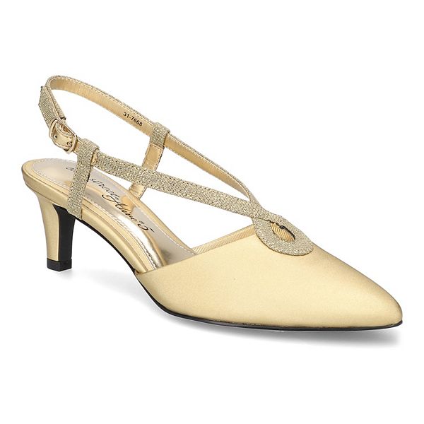 Finesse by Easy Street Women's Slingback Pumps