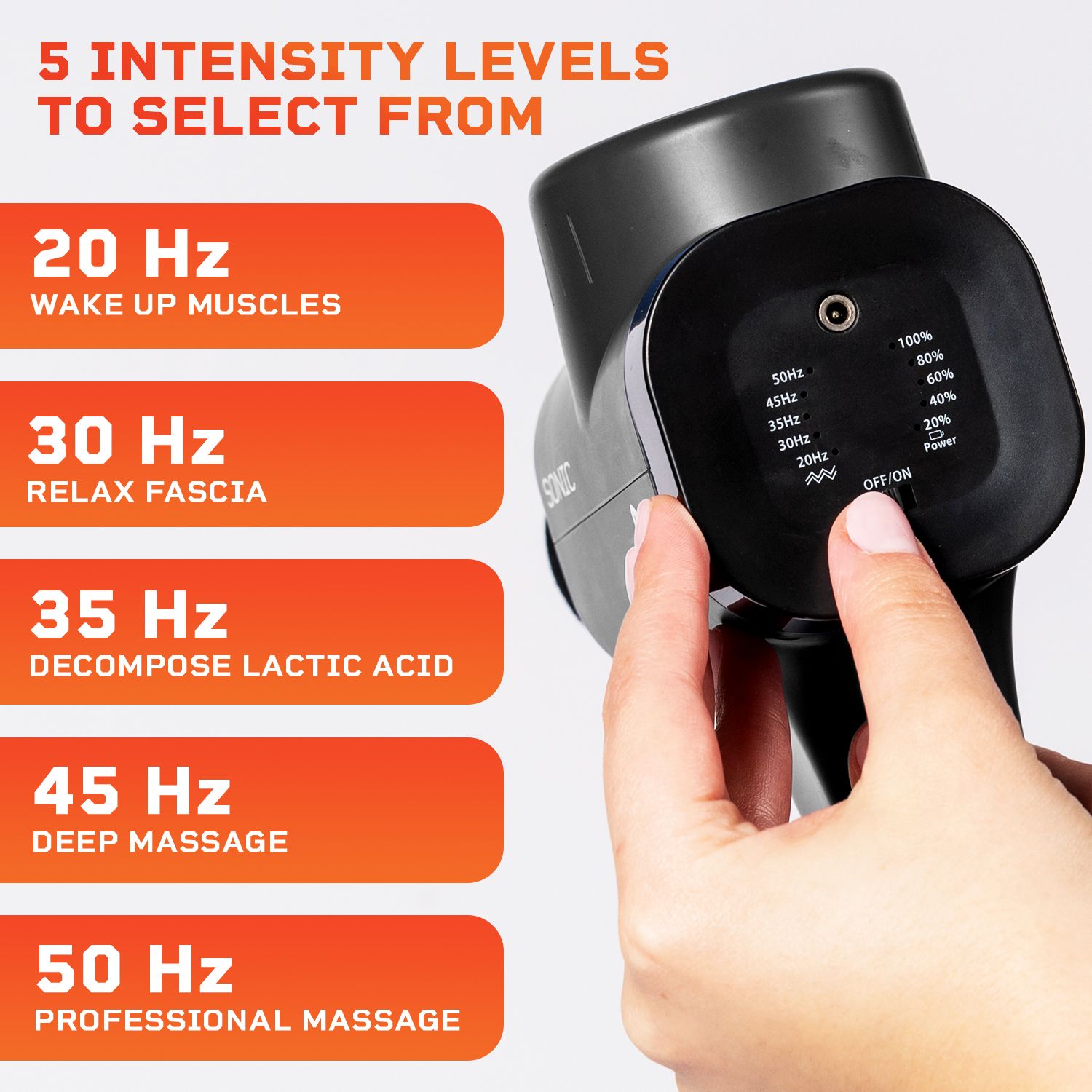 LifePro Sonic Massage Gun - Thumbnail 5