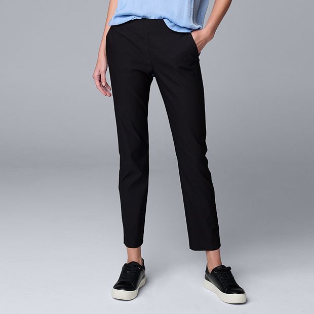 Buy Simply Vera Vera Wang Chino Leggings Black Small Online at