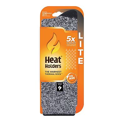 Women's Heat Holders Lite Viola Twist Crew Socks