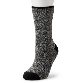 Women's Heat Holders Lite Viola Twist Crew Socks