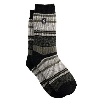 Women's Heat Holders Yasmine Multi Stripe Crew Socks