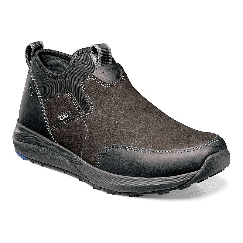 Nunn Bush® Excursion Men's Leather Slip-On Shoes, Size: 11, Grey