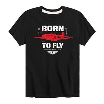 Boys 8-20 Top Gun Maverick "Born To Fly" Graphic Tee