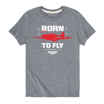 Boys 8-20 Top Gun Maverick "Born To Fly" Graphic Tee