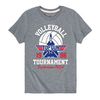 Boys 8-20 Top Gun Volleyball Tournament Graphic Tee