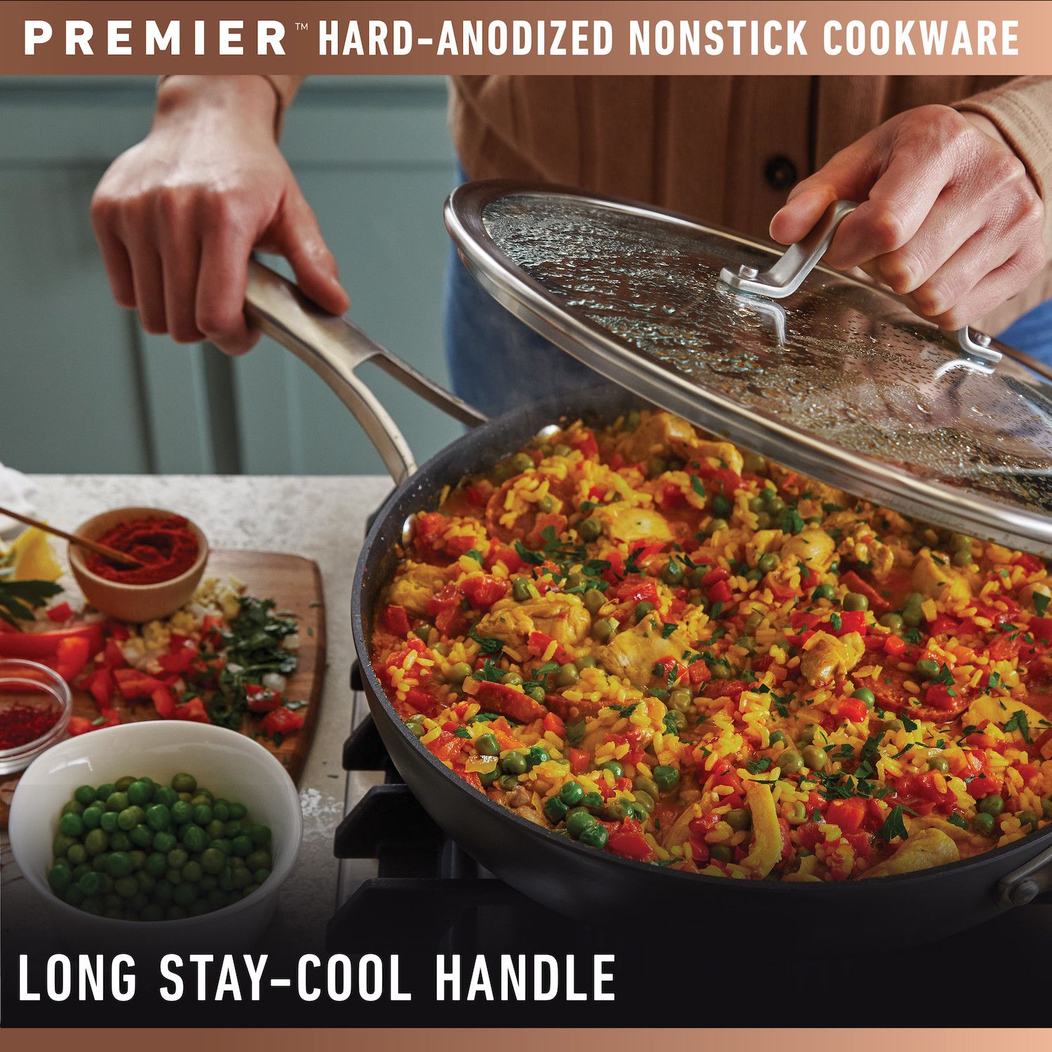 Calphalon Premier Frying Pan - Thumbnail 5