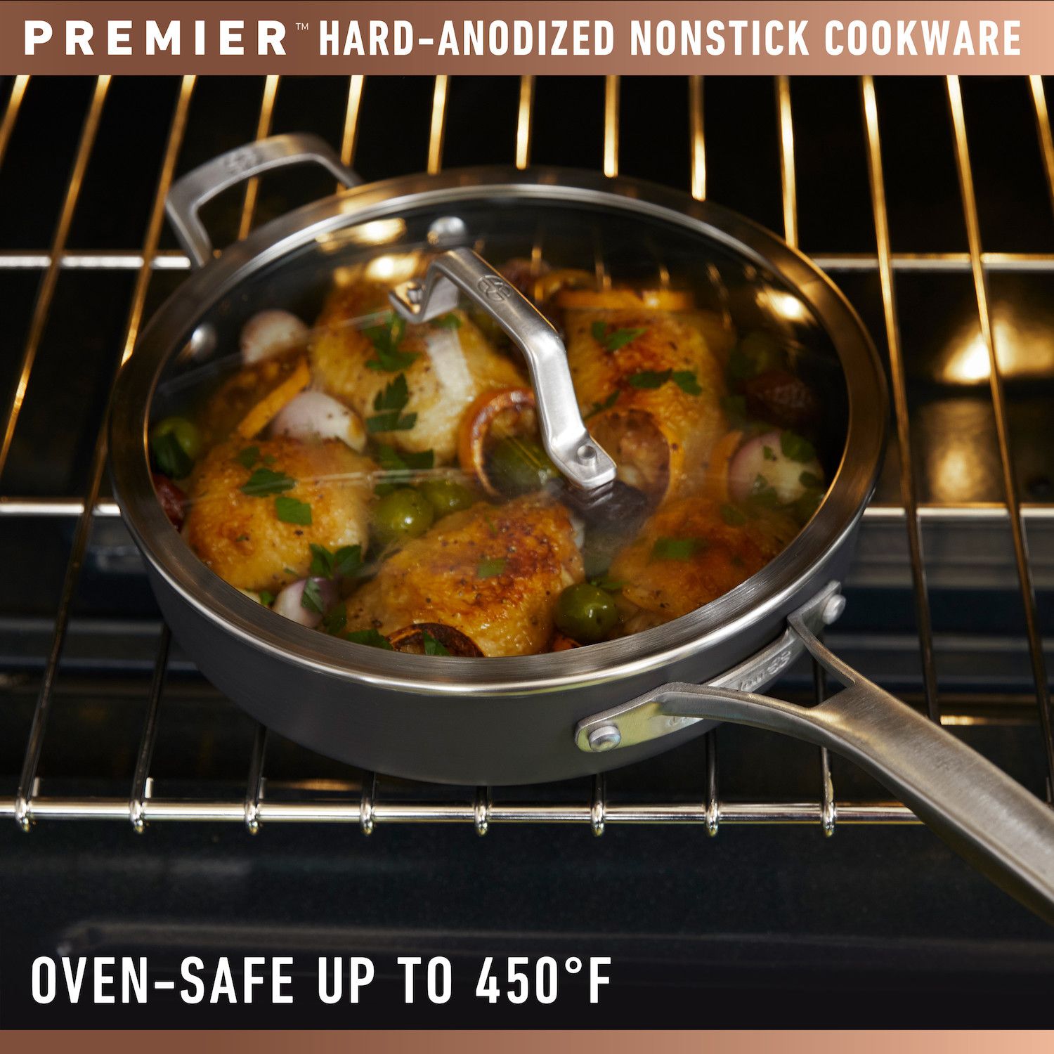 Calphalon Premier Frying Pan - Thumbnail 4