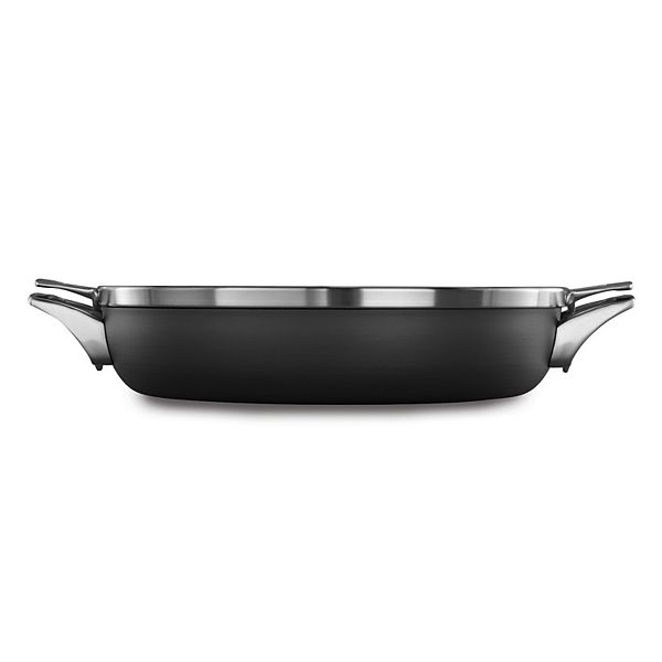 Calphalon Premier SpaceSaving HardAnodized Nonstick Everyday Pan with Lid